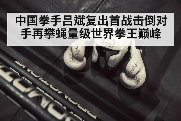 中国拳手吕斌复出首战击倒对手再攀蝇量级世界拳王巅峰